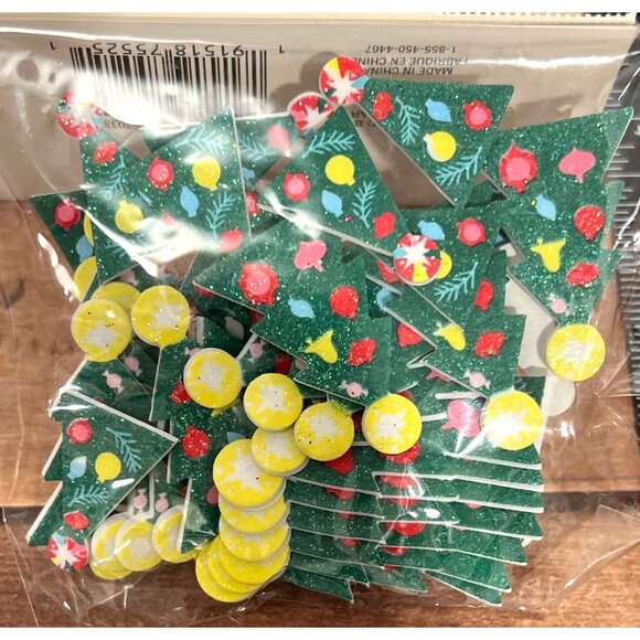 Creatology Holiday Foam Stickers 40 Pcs Christmas Tree Embellishment - Picture 4 of 4